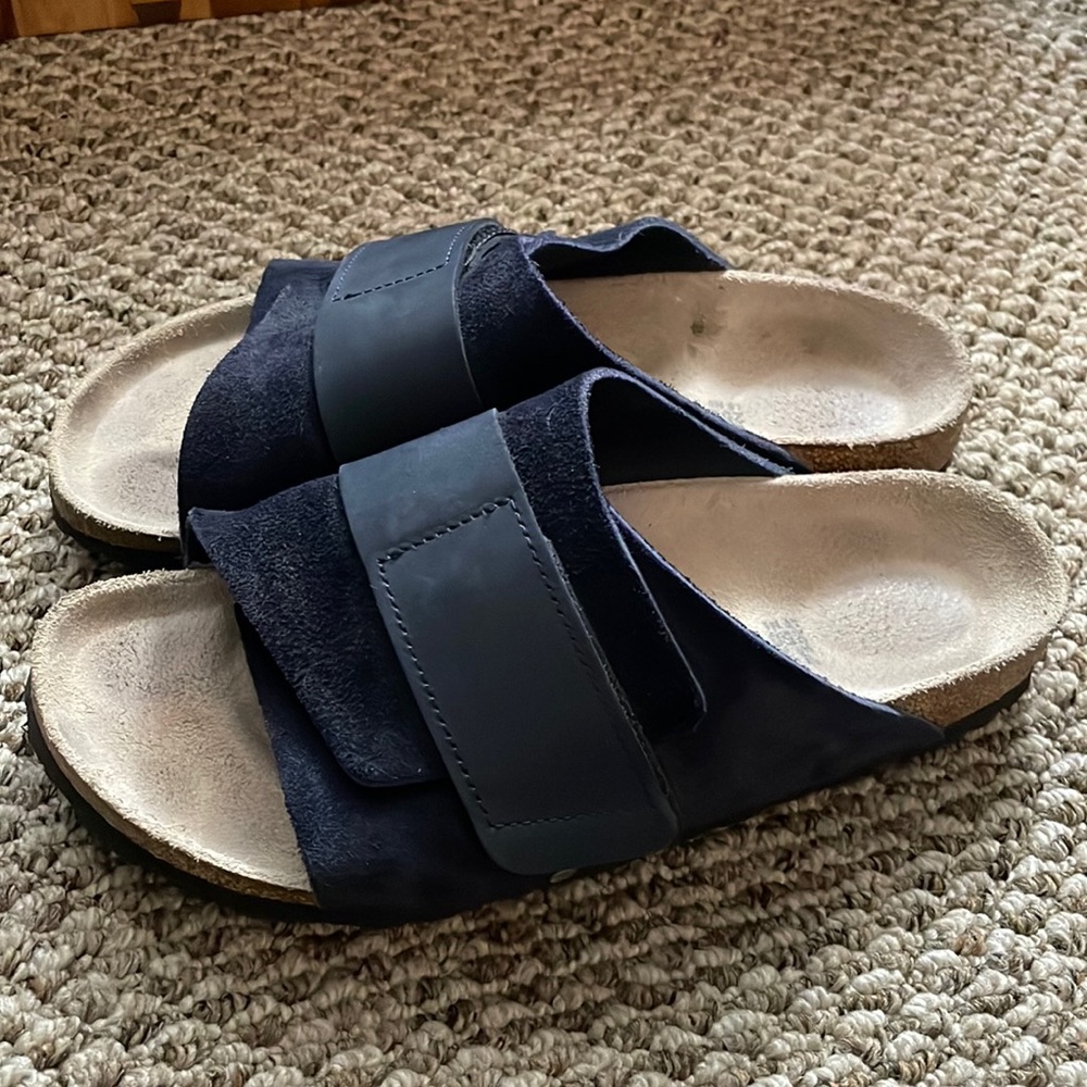 Birkenstock Kyoto Nubuck/Suede Leather Size 39 US 8-8.5 (Fits true size 9)